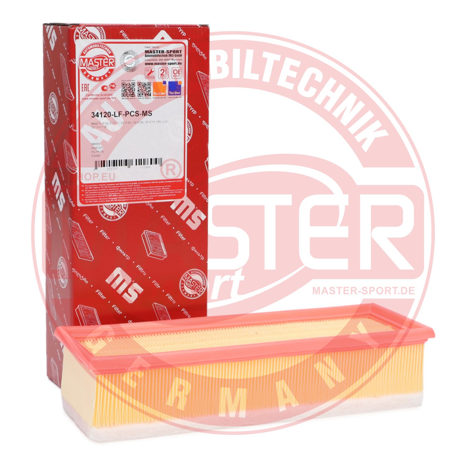 Filtru aer MASTERSPORT GERMANY 34120-LF-PCS-MS